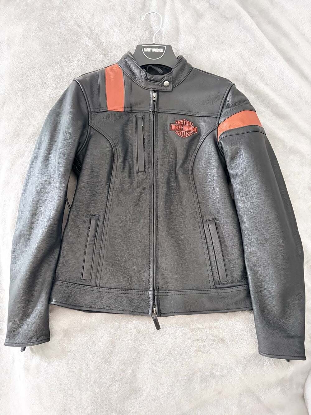 Harley-Davidson Women's Hwy-100 Waterproof Leather Riding Jacket